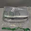 Travel Makeup Bag Women's Large Capacity Cosmetic Portable Organizer Large Opening Waterproof Storage Toiletry Bags Vertical Free-Standing Brush Holder for Easy Access Silver