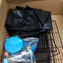 104 Pcs Rabbit Starter Kit Litter Box Bunny Tunnel Pet Playpen with Waterproof Mat Water Bottle Animal Grooming Kit Bowl Blankets with Cleaning Set for Guinea Pig Rabbit Accessories