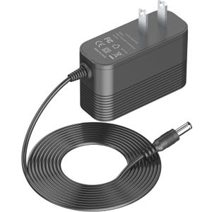 Charger for Fusion Black Pro Deep Tissue Massage Gun Replacement for Fusion Black Pro Massage Gun 24V 1A or 25.2V 1A Power Adapter