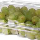 20 oz RPET Clear Hinged Lid Tamper Evident Container  200 Pcs