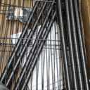 Simple Deluxe Heavy Duty 5-Shelf Storage Shelving Unit, 1250lbs Loading Capacity, 29.92" D x 13.98" W x 61.09" H, Black