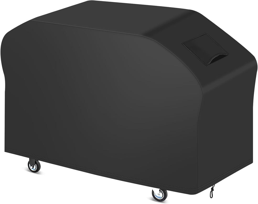 iCOVER 5482 Griddle Cover for Blackstone 36 inch Griddles with Hood, Waterproof Lightweight Polyester Barbecue Covers with Air Vent& Drawstring Flat Top Gas Grills Protection