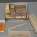 78 PCS Fun Baby Shower Games Sign Kit, Unique Baby Shower Ideas, Funniest Games Ever Where You Can Draw to Your Heart's Content, Suitable for Boy and Girls (Wood Block Kit)