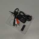 Bluetooth 5.4 Transmitter Receiver for 2 AirPods/Headphones, 2-in-1 Airplane Bluetooth Adapter with Mic for Hands-Free Calls, Low Latency, Wireless Audio Adapter for Travel Flight TV Speakers (Black)