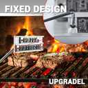 Branding Iron Set, Personalized BBQ Tools with Changeable Letters for Chicken Meat Steak Burgers Barbecue, Names Press