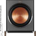 Subwoofer Stand for Klipsch Subwoofer R-120SW,R-12SW,R-101SW and Other subwoofers of Appropriate Size(14" W19.7" D)