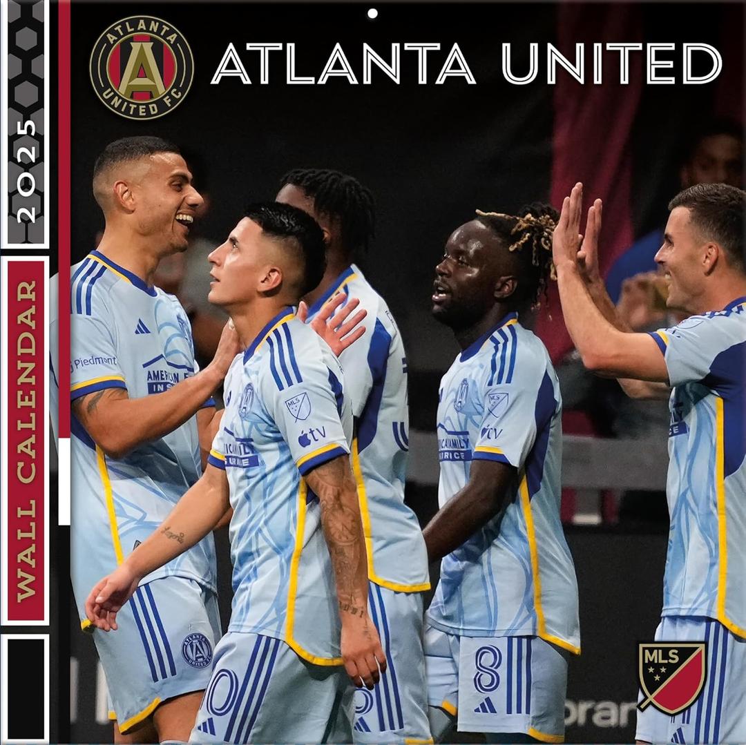 TURNER SPORTS Atlanta United 2025 12x12 Team Wall Calendar (25998012204)