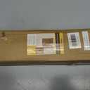 UNISHADES Cordless Bamboo Roman Shades for Windows, Blinds Size (27.5" W 64" H) Colour (Alpine Ivory)