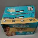 Pampers Swaddlers Diapers, Size 0 (up to 10 lbs), 84 Count, Absorbent, Keeps Baby Dry and Comfortable, Skin Safe Disposable Baby Diaper 