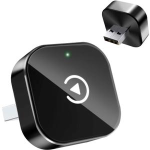 2026 New Wireless CarPlay Adapter for Apple iPhone Android Small Size, Plug and Play, Fast and Stable Connection Carplay Adapter for CarPlayAndroid