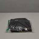 Purse Organizer Insert, Handbag Organizer with Zipper, Tote Shaper with Cup Holder & Keychain, Compatible with LV, Neverfull, MK, COACH, Longchamp, Kate Spade  Black-Lg (Large)