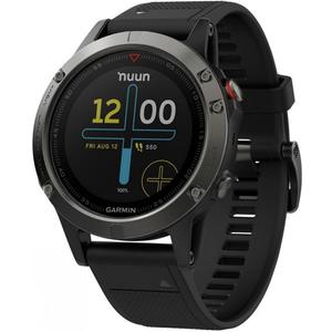 Garmin Fenix 5 Sapphire - Black with Black Band