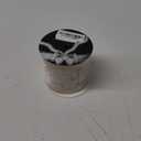 4" Champagne Christmas Crushed Velvet Wired Ribbon with Champagne Gold Glitter Stripe Edges - 10 Yards Roll for Christmas Tree, Gift Wrapping, Wreaths, Holiday Crafts & Dcor