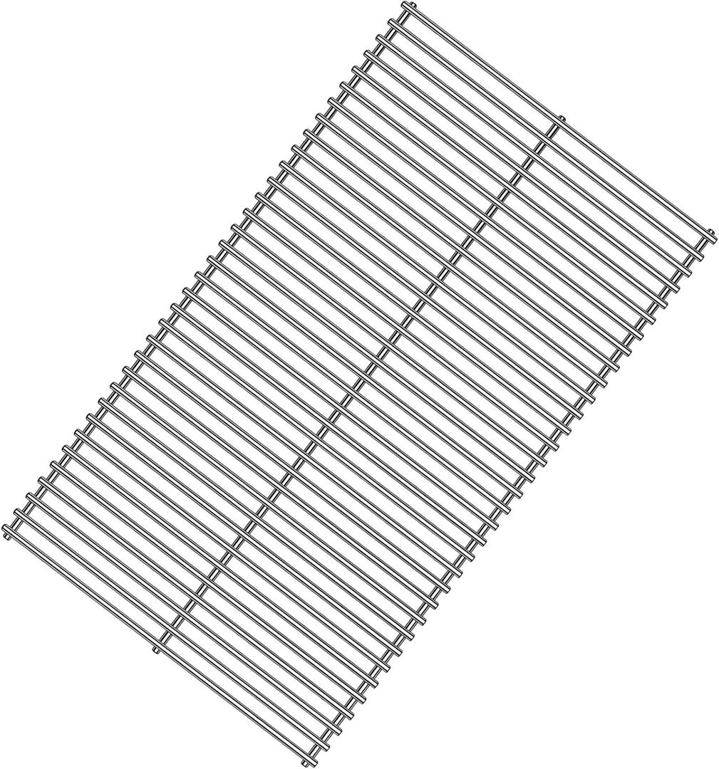1 Pack 40901 Grill Steel Wire Cooking Grid Rock Grates Replacement Parts for BBQ Grillware Models,for El Patio Models,14 inch x 24 3/8 inch
