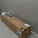 OLANLY Indoor Outdoor Mat, Sturdy Natural Rubber Floor Mat, Non Slip Low Profile Waterproof Doormat, and Stain Front Door Mats, Easy Clean Patio Entrance Mat, 36''x24'', Black