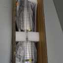 Ceiling Electric Outdoor Heater Wifi Control Wall-Mounted Hanging Patio 1500W Infrared 9 Heat Levels, 24H Timers, Carbon Fiber Tube Heating Wall Heater for Gazebo, Balcony (Clear Quartz Glass)