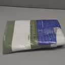 OLANLY Green and White Striped Rug 2' x 4'3" (24" x 51")  Washable Cotton Indoor Outdoor Doormat for Front Door, Entryway, Kitchen, Porch, Patio Decor