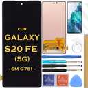 Screen Replacement LCD Display Touch Digitizer Assembly for SAMSUNG GALAXY S20 FE 5G SM-G781 G781B G781U G781F/DS 6.5"(no fingerprint)