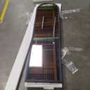 Americanflat 15x59 Arched Mirror with Stand- Large Hanging Mirrors with Durable Frame - Modern Mirror for Bathroom, Bedroom, Living Room - Mirrors for Wall Display and Home Decor - Black