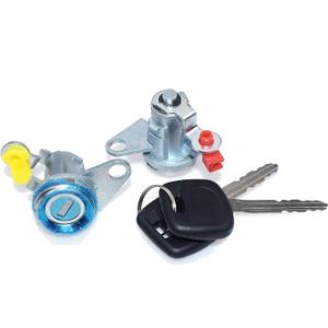 New Door Lock Cylinder Set with Keys (L&R) for Toyota RAV4 1996 1997 1998 1999 2000 69051-42050 69051-42060 6905142050
