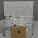 Bumusty Large Cork Board Alternative-36 x 24" Felt Bulletin Board Tiles, with 30 Pushpins, 40 Adhesive Tabs, 6-Pack Slat Wall Paneling, Cork Boards for Office Push Pin Board Felt Board-Aqua Blue