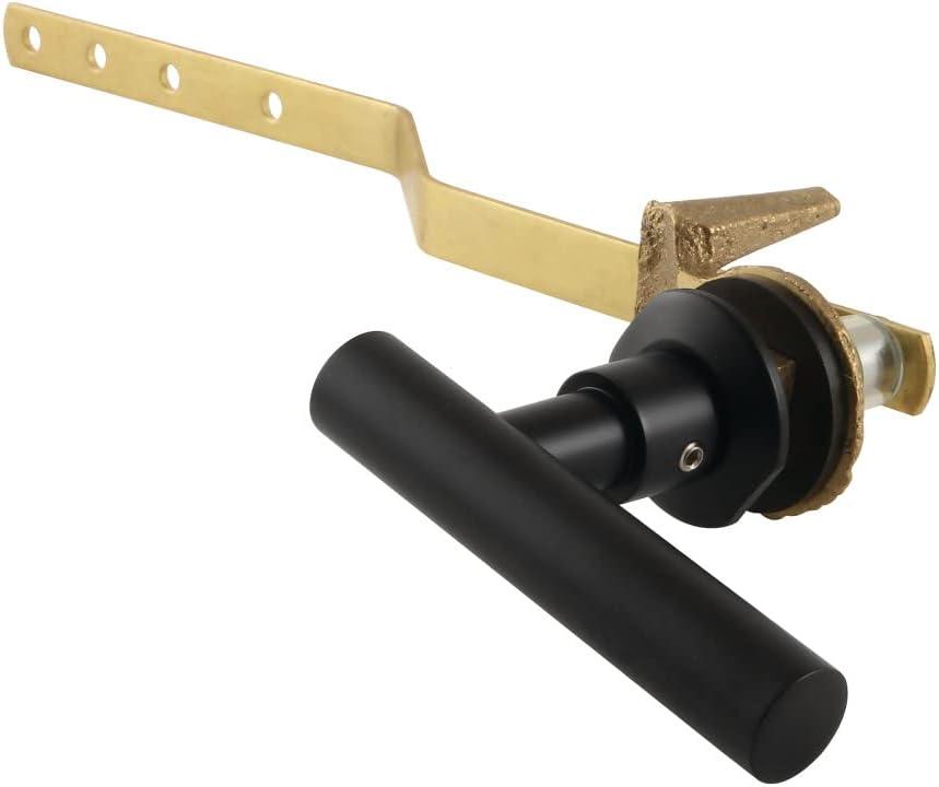 Kingston Brass KTCML0 Manhattan Front Mount Toilet Tank Lever, Matte Black 10.94 x 4.25 x 1.38
