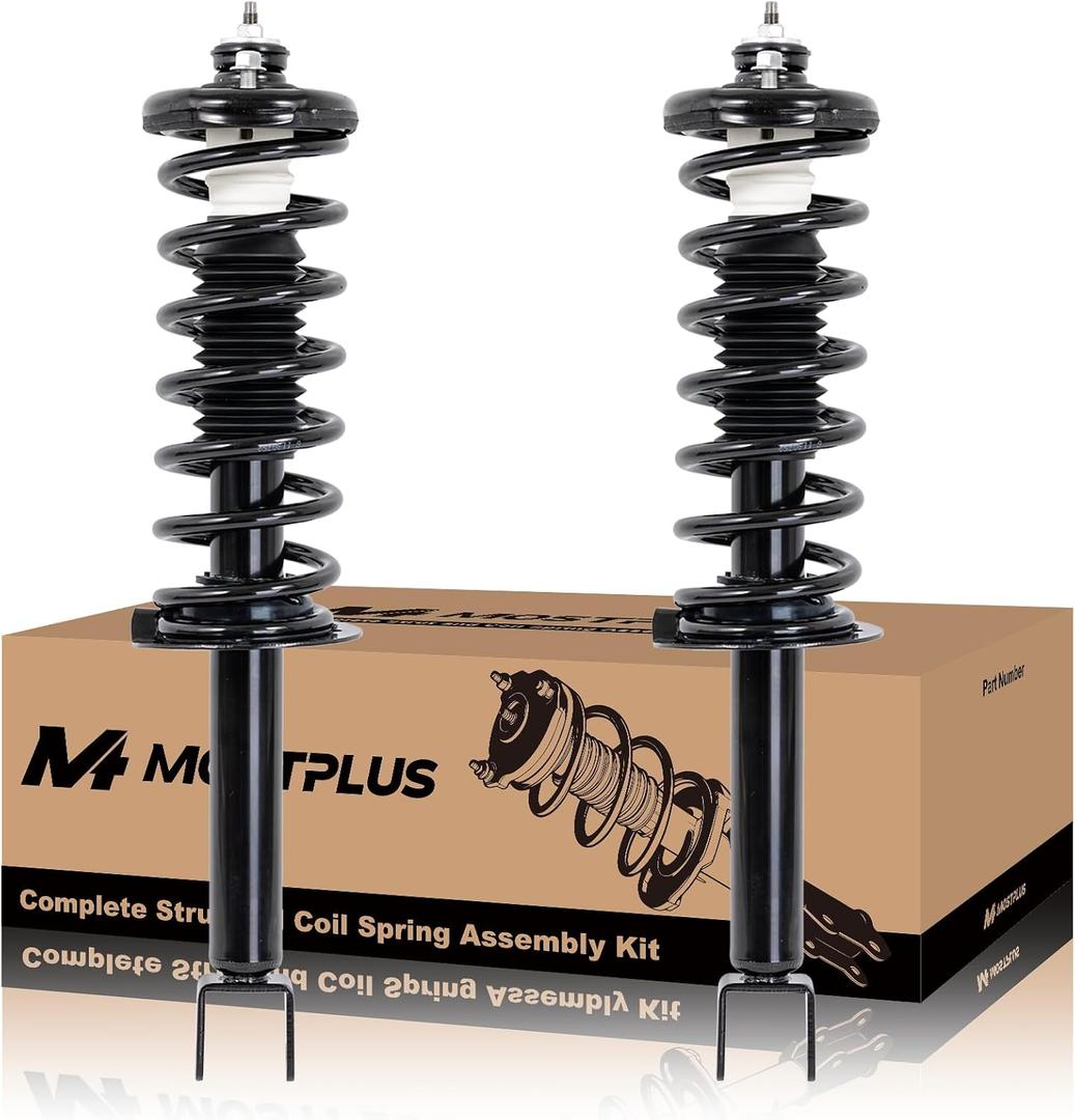 MOSTPLUS Rear Pair Complete Struts Spring Compatible for 2013-2017 Honda Accord Replaces 172984 Rear Shock Absorbers Coil Spring