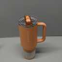 STANLEY Quencher ProTour Flip Straw Tumbler with Leakproof Lid | Built-In Straw & Handle | Cupholder Compatible for Travel | Insulated Stainless Steel Cup | BPA-Free (40 Ounces, Oasis Apricot)