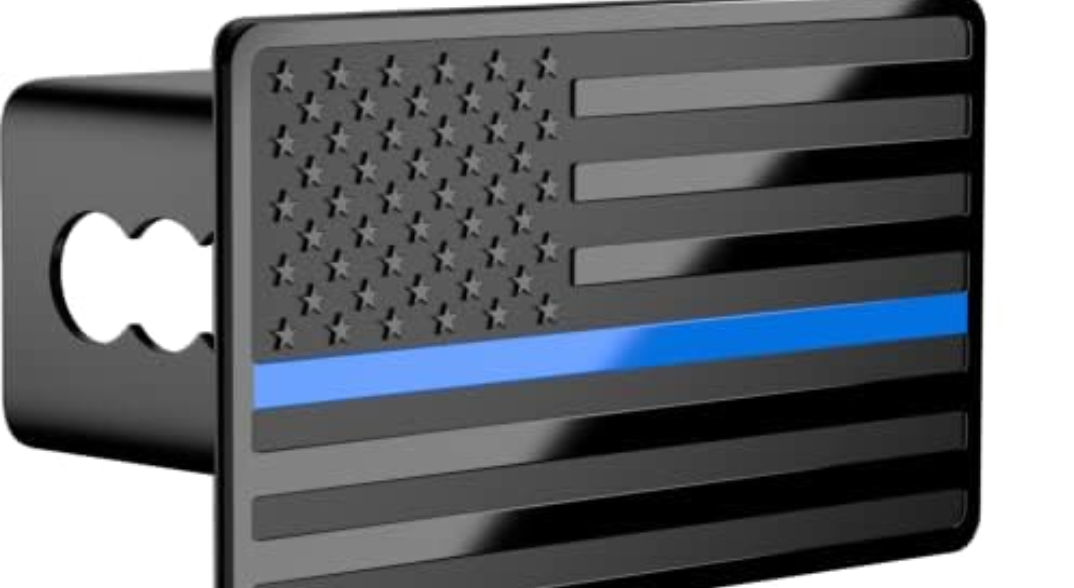 TOEASYTY Heavy American Flag Metal Trailer Hitch Cover for 2" inch Receivers,Tow Hitch Covers 2 Inch for Truck Accessories