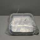 MontNorth Collapsible Wash Basin 9L, Foldable Dish Tub with Drain Plug, Portable Collapsible Dish Basin, Camping Sink for Washing Dishes, Laundry & Kitchen Use, Gray