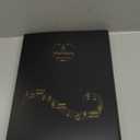 Sheet Music Folder, 4 Pages Expand Music Binder Black Choir Folder for Musician and Stage Performance, Hold 52 Pages A4 Size Sheets