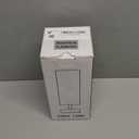 Small Table Lamp for Bedroom - Bedside Lamps for Nightstand, Minimalist Night Stand Light Lamp with Square Fabric Shade, Desk Reading Lamp for Kids Room Living Room Office Dorm (12.8in, Cream & Black)