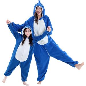 Unisex Adult Children Animal Onesie Pajamas Halloween Cosplay Costume Sleepwear Size: 9-10 Years