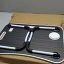 Foldable Laptop Table Portable Foldable Bed Table Lap Desk Tray Laptop Stand for Working Writing Drawing Eating