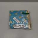 Oudain Swaddle Blanket Golden Edge Our Lady of Guadalupe Stars Swaddle 47" x 47" Cotton and Rayon Fiber Material Blue Green Two Color Soft Baby Muslin Cotton Blanket for Girls and Boys