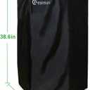 Esinkin 40-Inch Waterproof Electric Smoker Cover for Masterbuilt 40 Inch Electric Smoker, Durable and Conveninet, Black