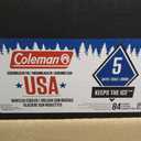 Coleman Portable Rolling Cooler | 50 Quart Xtreme 5 Day Cooler with Wheels | Wheeled Hard Cooler Keeps Ice Up to 5 Days