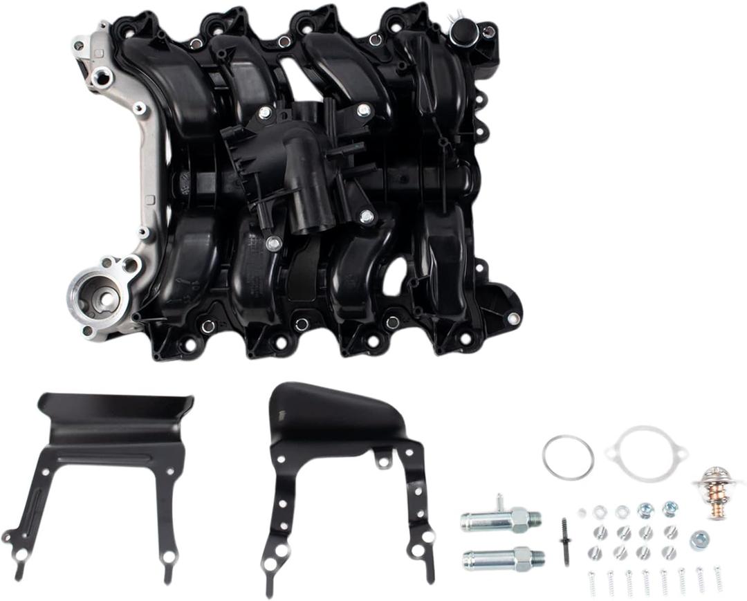TRQ Engine Upper Intake Manifold Assembly Compatible with Ford Truck Van 4.6L V8