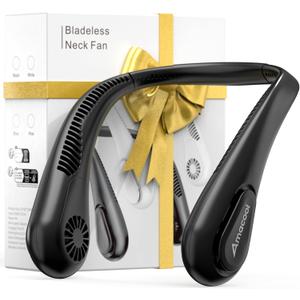 AMACOOL Bladeless Neck Fan, Mothers Day Gifts for Mom, Gifts for Fathers Day Dad Husband, Rechargeable Wearable Fan for Men Women Hot Flashes Relief Travel Outdoor Sports Golf Cruise Essentials 2026