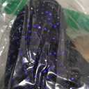 Ziciner Bling Car Steering Wheel Cover, Crystal Glitter Rhinestone Wheel Protector for Vehicle, Universal Automotive Interior Decorative Accessories with Start Button Starter Ring (Blue)