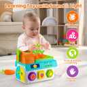 Musical SortingToys for 1 Year Old Boy, 1st First Birthday Boy Girl Gifts Presents, Montessori Educational Learning Toddler Toy for 1-2 Year Old, Fine Motor Skills Toy