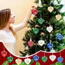 Thyle 15 Pcs Christmas Nurse Practitioner Gifts Bulk Nurse Practitioner Hanging Ornaments for Christmas Tree Xmas Thank You Gifts for NP Women (Multi Color)