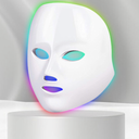 Red Light Mask for Face, 7 Custom Modes with Infrared, 850nm Infrared & Red Light Masks, Portable with Timer for Home Use