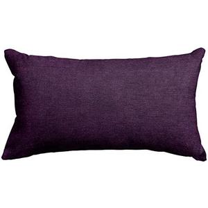 Majestic Home Goods Aubergine Villa Indoor Small Throw Pillow 20" L x 5" W x 12" H