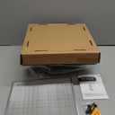 HG Power Upgraded 10 Inch Shutter Exhaust Fan with Speed Controller, 647CFM High-Speed Vent Fan with Mesh Screen, 1400RPM Wall Mounted Attic Fan for Shed, Garage, Greenhouse Ventilation, Black