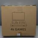 RegiisJoy 30000 in 1 Portable Arcade Game Console 18-inch HD Screen Dual Players Pandoras Box 70S,Retro Video Game Machine Metal Box Search/Hide/Save/Load/Pause Games