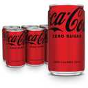 Coke Zero Sugar Mini-Can 7.5 fl oz, 6 Pack 
