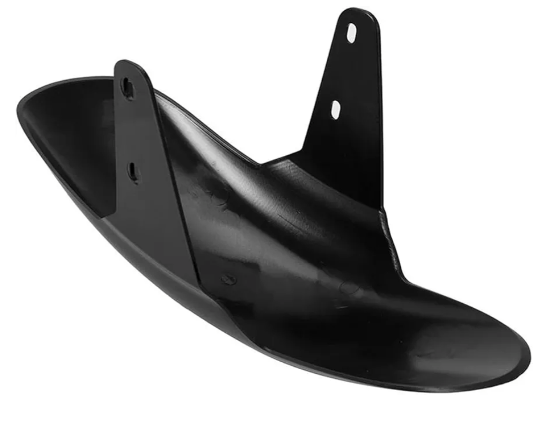 for Softail for Breakout for FXBR for FXBRS 2018 2019 2020 2021 2022 Motorcycle ABS Plastic Front Gloss Black Motorcycle Mudflap