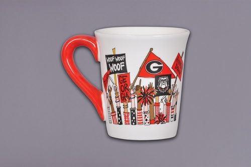 Magnolia Lane University of Georgia Cheer Mug, Mugs Serveware and Tailgate, 20186