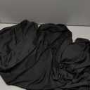 3X Massage Table Sheet Set Massage Sheet Soft Lightweight SPA Bed Pillowcase Beauty Bed Cover for SPA Salon, Black